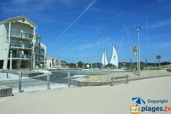 Seafront near Demoiselles beach