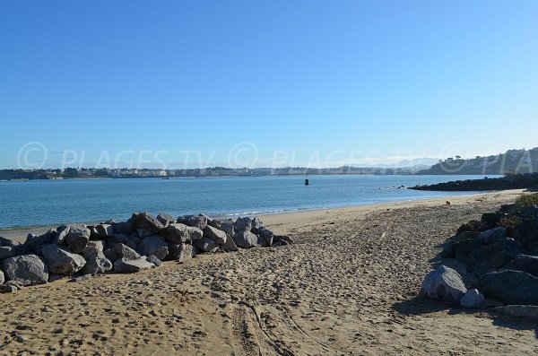 Plage réservée aux sports nautiques de Socoa