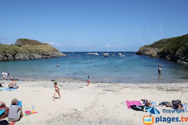 Belle crique à Belle Ile en Mer - Deuborh