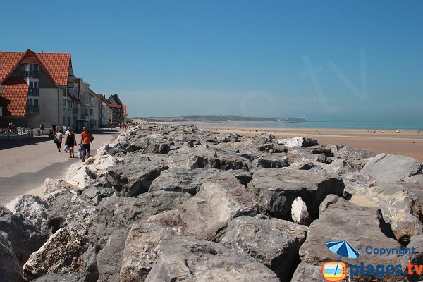 Centro città di Wissant - Francia