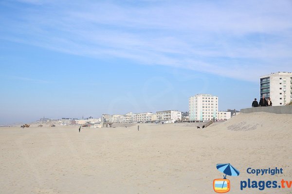 Foto della spiaggia di Berck in Francia