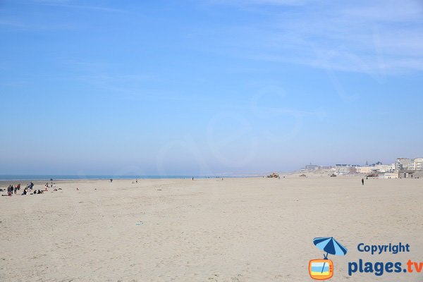 Spiaggia di Dobin a Berck sur Mer - Francia