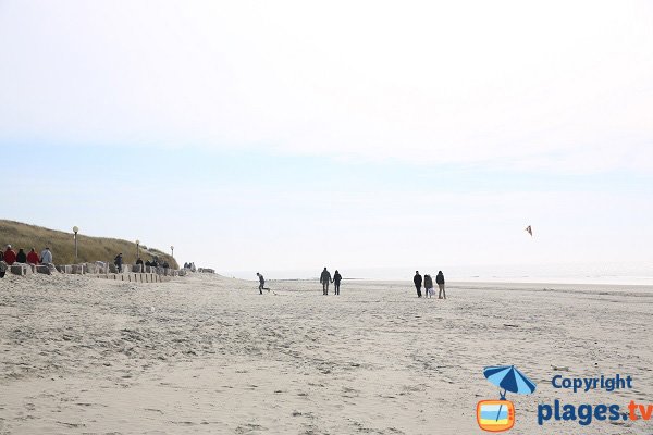 South of Dobin beach in Berck