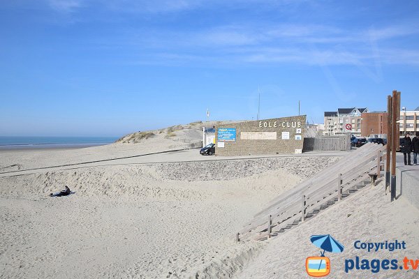 Partie nord de la plage de Dobin - Berck