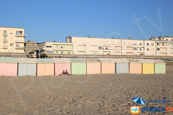 cabine varipinte - spiaggia di Berck