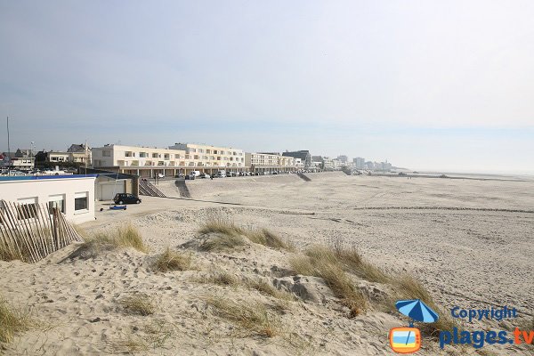 Berck plage in France