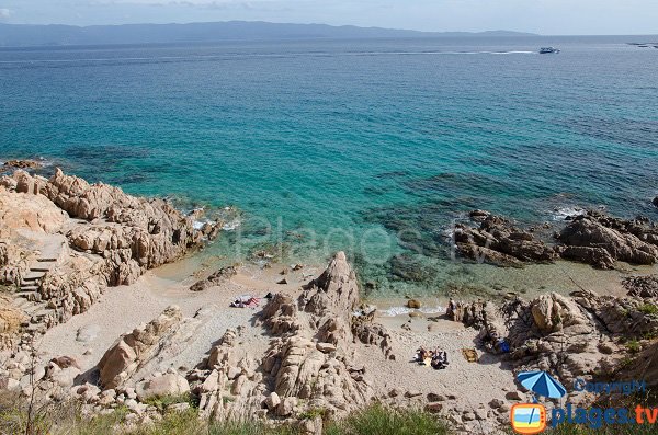 Photo de la plage de Dolce Vita à Ajaccio