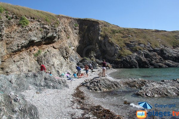 Photo of Domois beach in Belle Ile en Mer - France