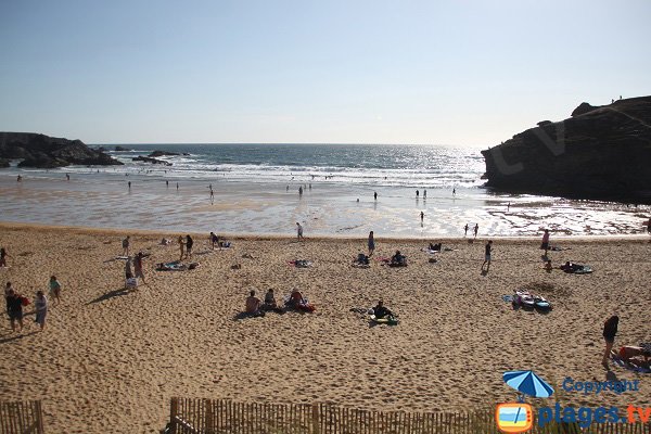 Donnant beach in Belle Ile - Brittany