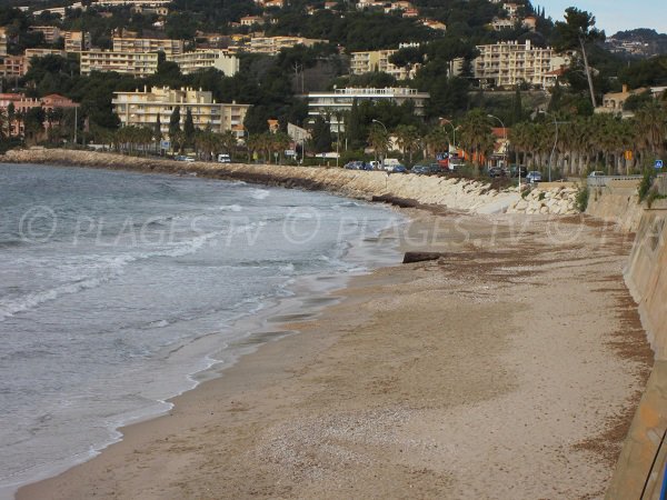 Plage Dorée à Sanary sur Mer dans le Var