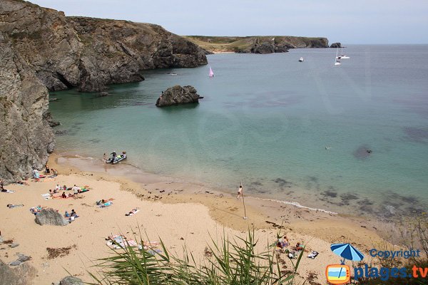 Photo of Dotchot beach  in Belle Ile en Mer - France