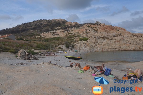 Sandstrand neben dem Cap Taillat - Zollweg von Ramatuelle