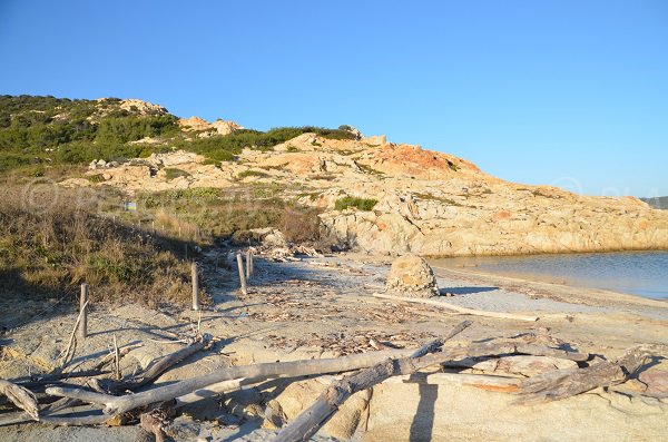 Plage sauvage à Ramatuelle - la Douane