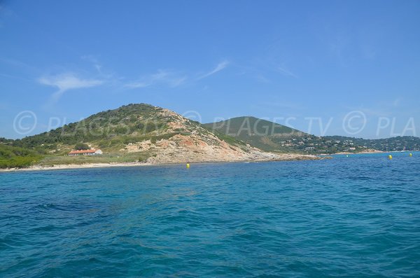 Foto vom Strand La Douane in Ramatuelle im Var