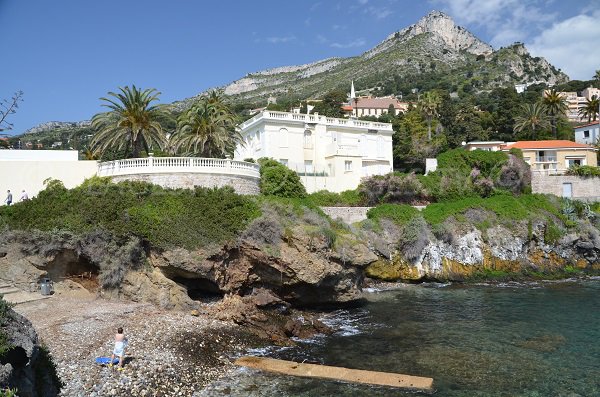 Hundestrand in Cap d'Ail