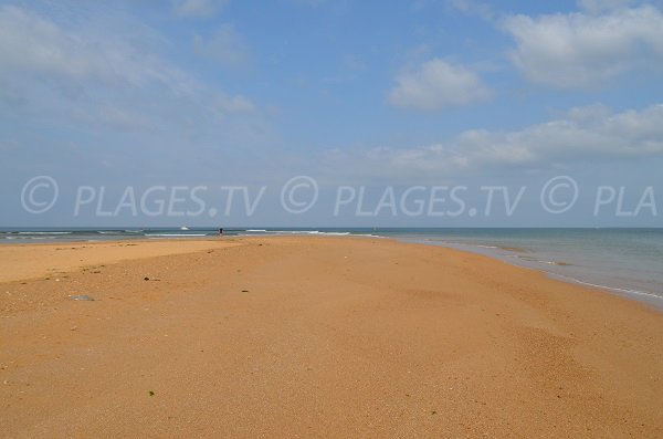 Spiaggia al porto Douhet sull'isola di Oleron