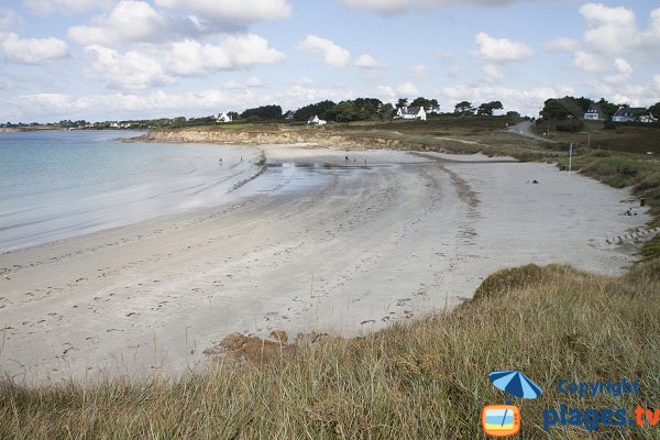 Photo de la plage de Dourveil à Névez - Bretagne