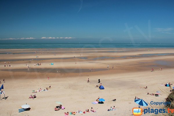 Plage surveillée à Wissant