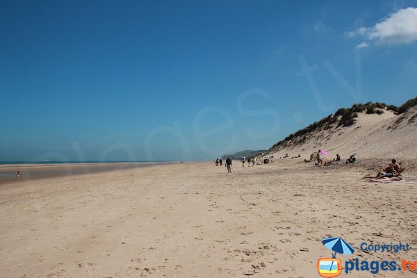 Plage au nord de Wissant