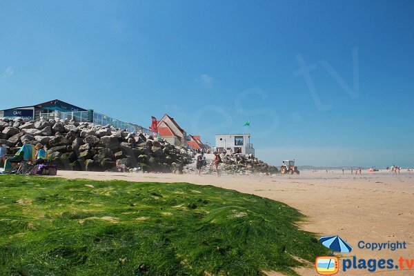 Poste de secours de la plage de Wissant