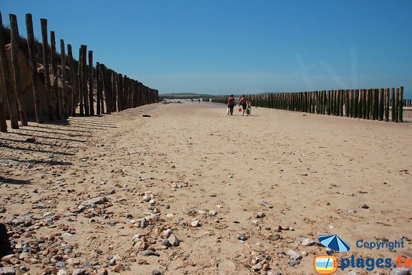 Spiaggia della Duna Aval a Wissant - Francia