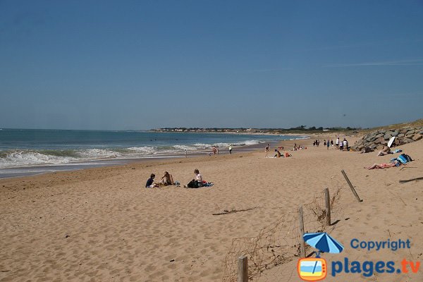 Beach in Brétignolles sur Mer - Les Dunes