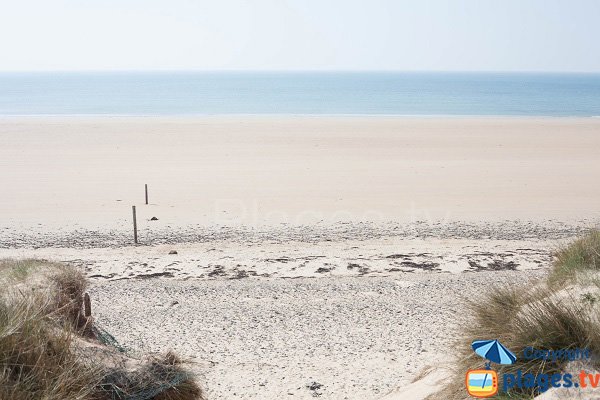 Noth beach of Portbail