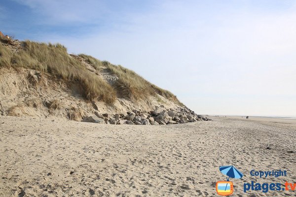 Début des dunes de Stella-Merlimont