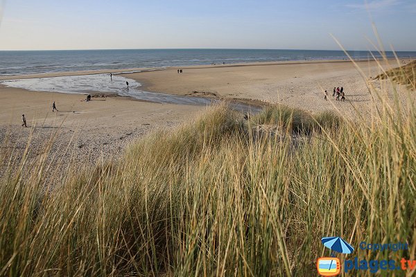 Photo de la plage d'Ecault à Saint Etienne au Mont