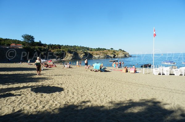 Strand von Elmes in Banyuls sur Mer