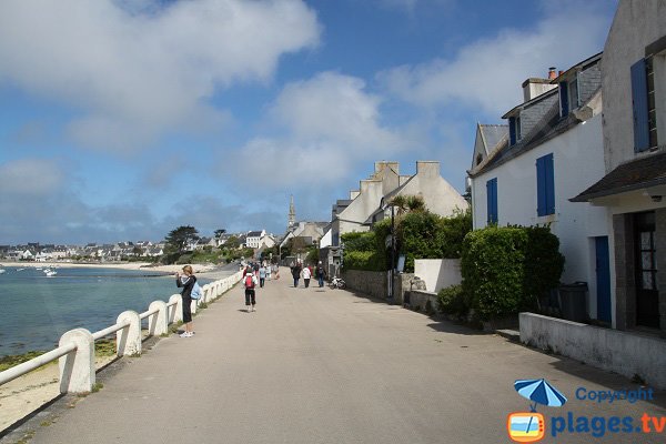 Digue de l'ile de Batz