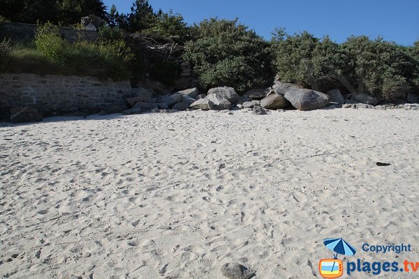 Plage confidentielle sur l'ile de Batz