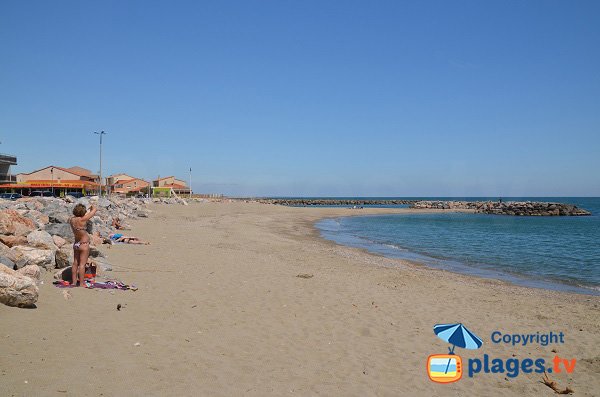 Photo de la plage des Epis de Sainte-Marie (66)