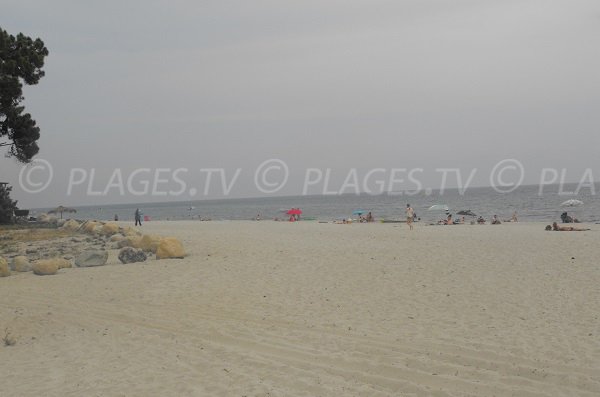 Plage de sable d'Erba Ross à Ghisonaccia