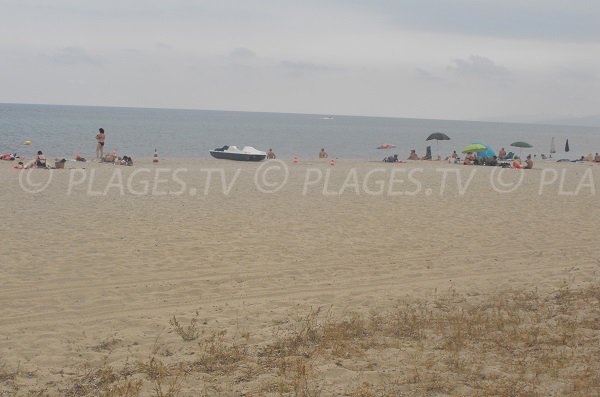 Public beach in Ghisonaccia - Erba Rossa
