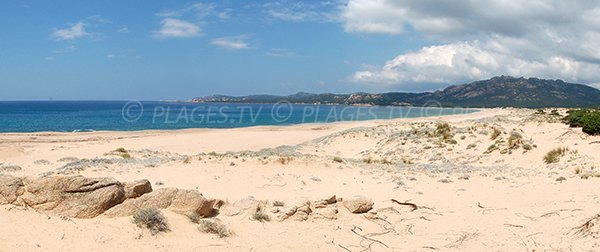 Plage sauvage d'Erbaju à Sartène