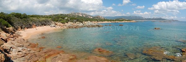 Creeks near the Erbaju beach - Sartene