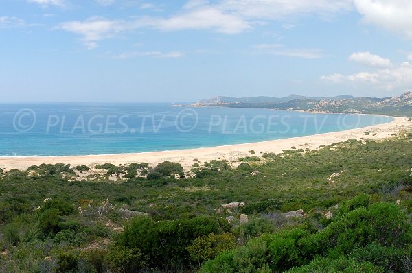 Photo de la plage d'Erbaju à Sartène