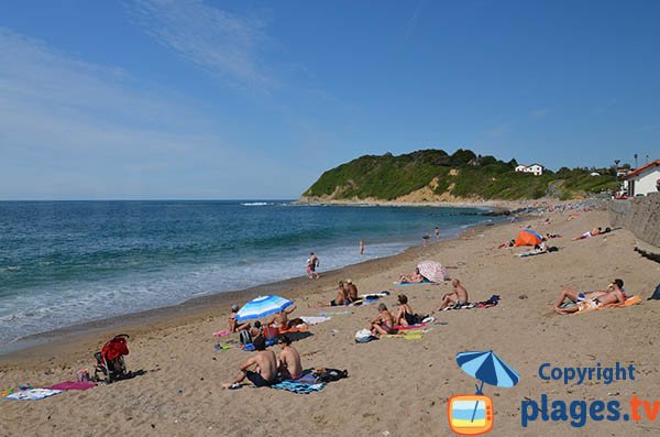 Foto della spiaggia Erromardie a Saint Jean de Luz in Francia