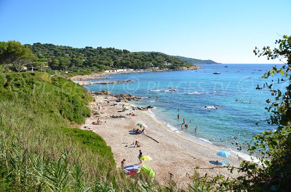 Foto vom Escalet-Strand in Ramatuelle