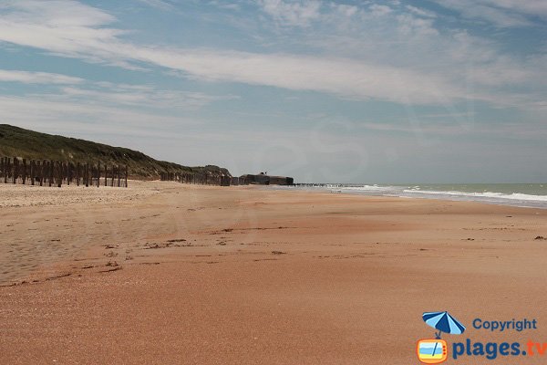 Plage des Escardines côté ouest