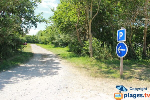 Parking de la plage des Escardines - Oye-Plage