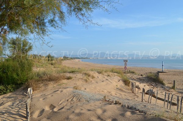 Plage des Esclamandes de Saint-Aygulf