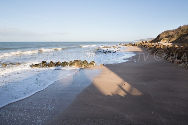 Photo of the east beach in Blonville sur Mer