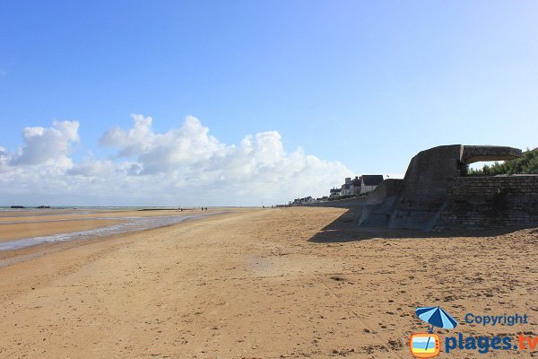 Beach between Saint-Côme-de-Fresné and Asnelles - Normandy