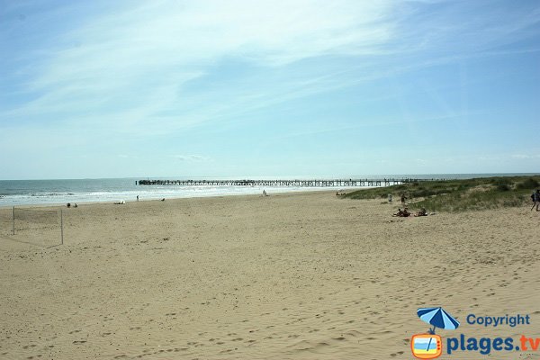 Plage de l'Estacade à St Jean de Monts