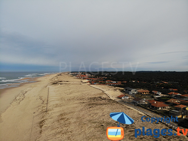 Photo de la plage des Estagnots à Seignosse - Landes