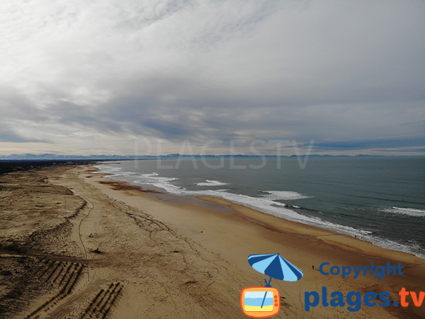 Plage entre Seignosse et Hossegor