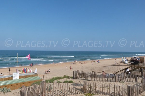 Foto della spiaggia Les Estagnots a Seignosse