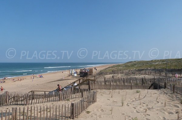 Spiaggia Les Estagnots a Seignosse - Francia